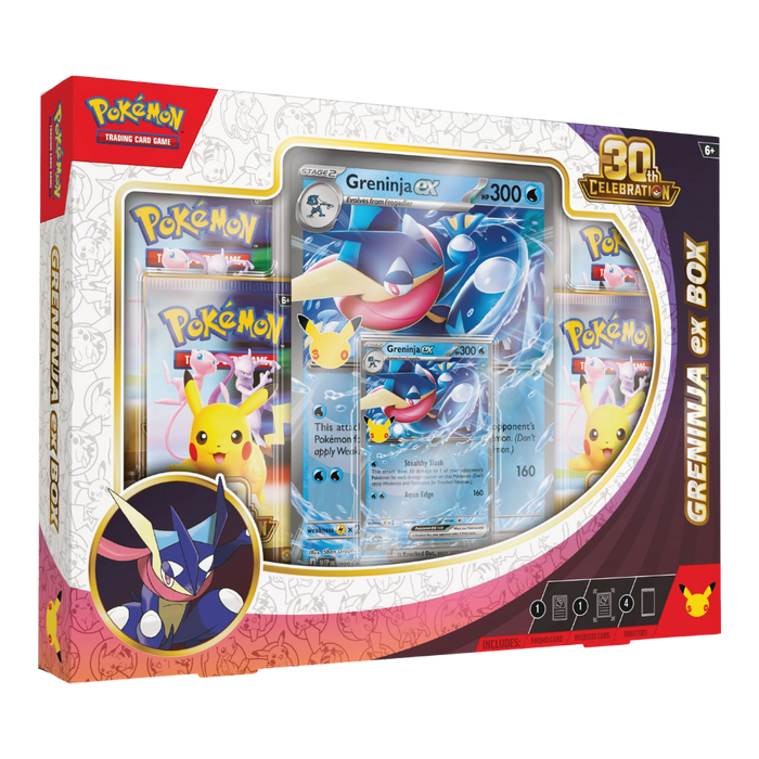Pokemon 30th Celebration ex Box (Greninja) - EternaCards