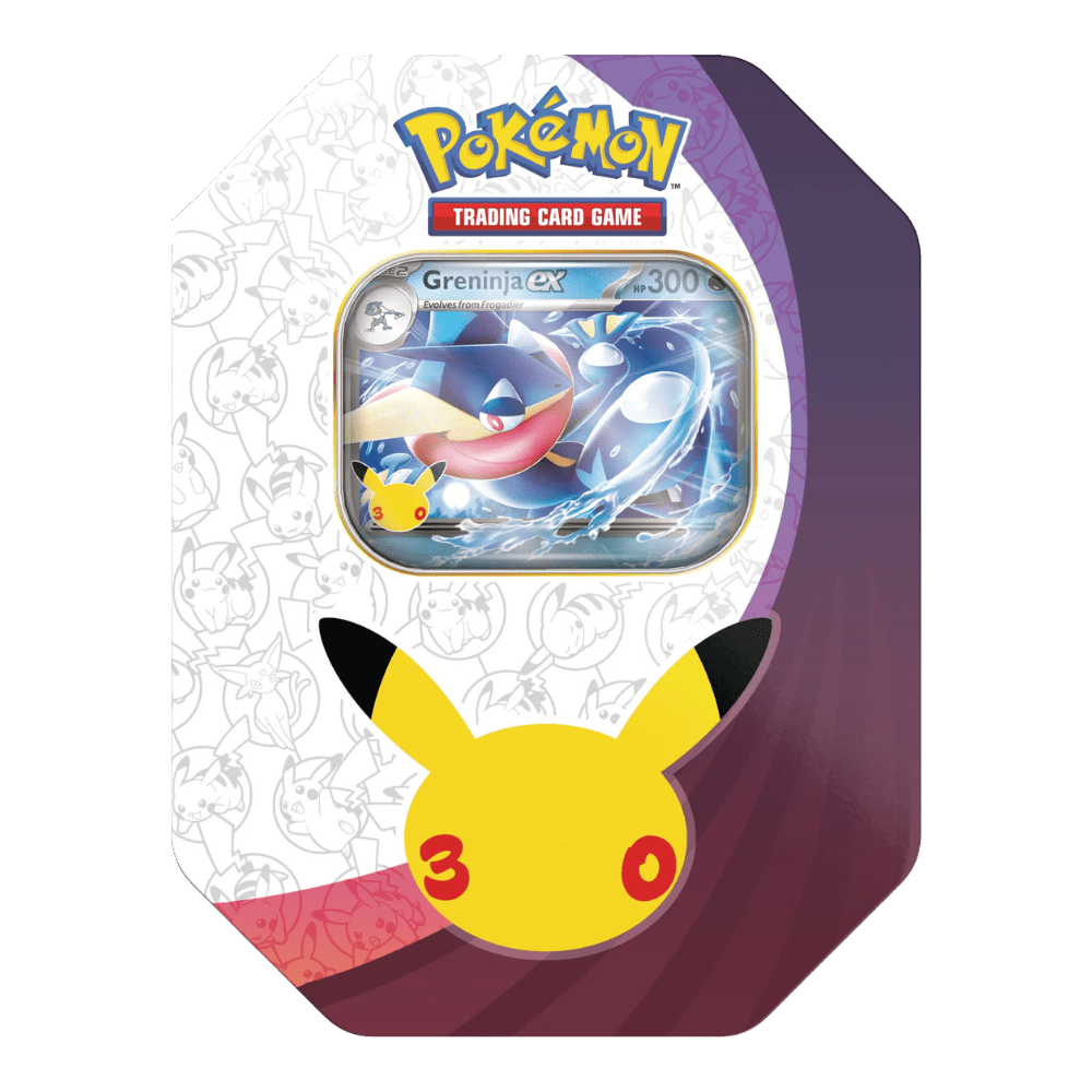 pokemon cards tin uk 30th Celebration ex (Greninja) — Eterna Crawdaunt I have to go Extended art Only:Extended art Only - Regular