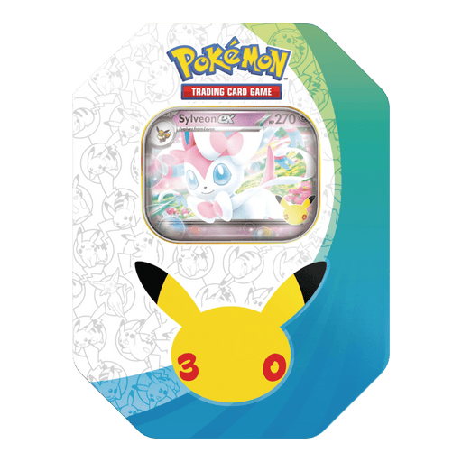 Pokemon 30th Celebration ex Tin (Sylveon) - EternaCards