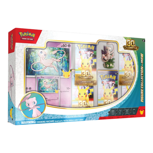 Pokemon 30th Celebration Mew Figure Collection Box - Eterna Cards