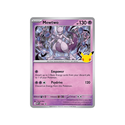 Pokemon 30th Celebration Mewtwo Figure Collection Box - Eterna Cards
