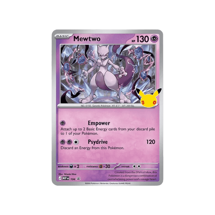 Pokemon 30th Celebration Mewtwo Figure Collection Box - Eterna Cards