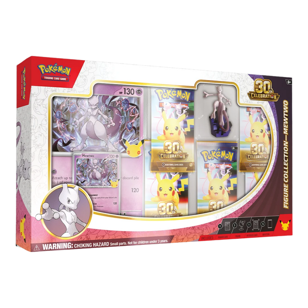 Pokemon 30th Celebration Mewtwo Figure Collection Box - Eterna Cards