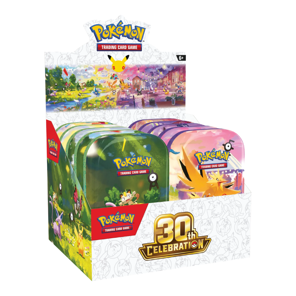 Pokemon 30th Celebration Mini Tin - EternaCards