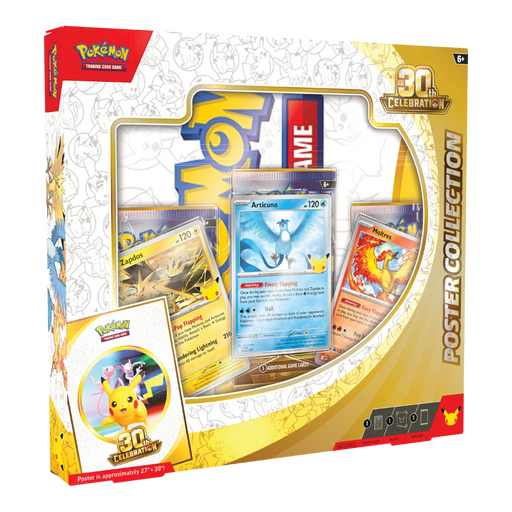 Pokemon 30th Celebration Poster Collection - EternaCards