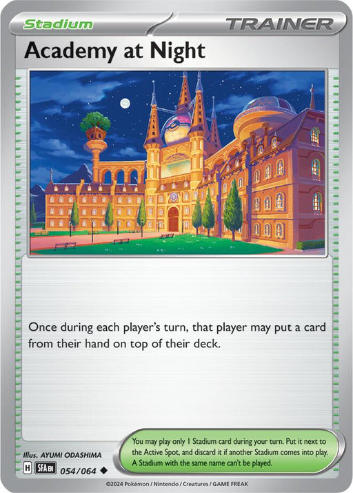 Pokemon Academy at Night 054/064 SV: Shrouded Fable Reverse Holo - EternaCards