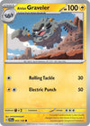 Pokemon Alolan Graveler 045/159 SV09: Journey Together Normal