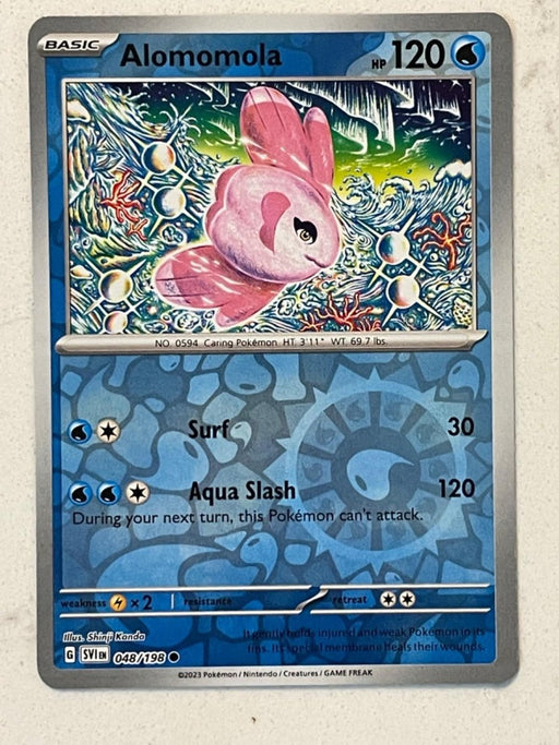 Pokemon Alomomola 048/198 SV01: Scarlet & Violet Base Set Normal - Eterna Cards