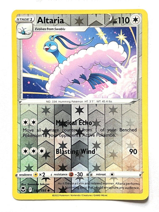 Pokemon Altaria 143/195 SWSH12: Silver Tempest Normal - Eterna Cards
