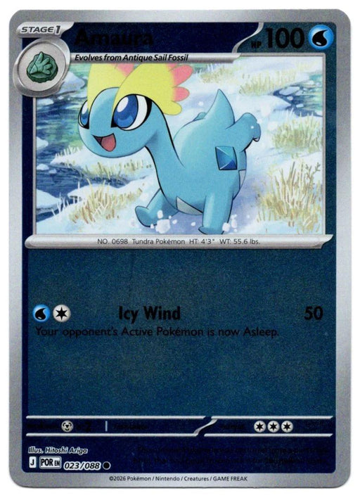 Pokemon Amaura 023/088 ME03: Perfect Order Normal - Eterna Cards