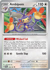 Pokemon Ambipom 138/167 SV06: Twilight Masquerade Normal
