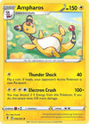 Pokemon Ampharos 056/203 SWSH07: Evolving Skies Reverse Holo