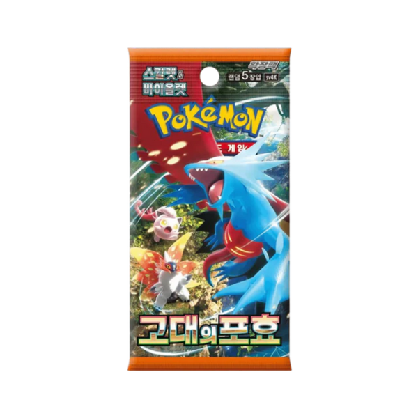 Pokemon Ancient Roar Korean Booster Pack (SV4K) - EternaCards