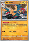 Pokemon Archeops 051/086 SV: White Flare Reverse Holo