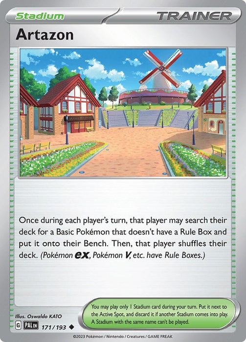 Pokemon Artazon 171/193 SV02: Paldea Evolved Reverse Holo - EternaCards