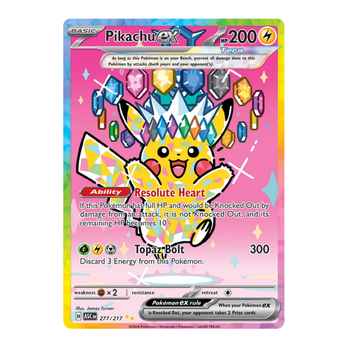 Pokemon Ascended Heroes Booster Pack - Eterna Cards