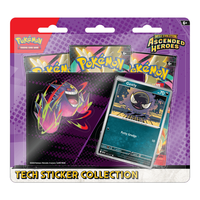Pokemon Ascended Heroes Tech Sticker Collection - EternaCards