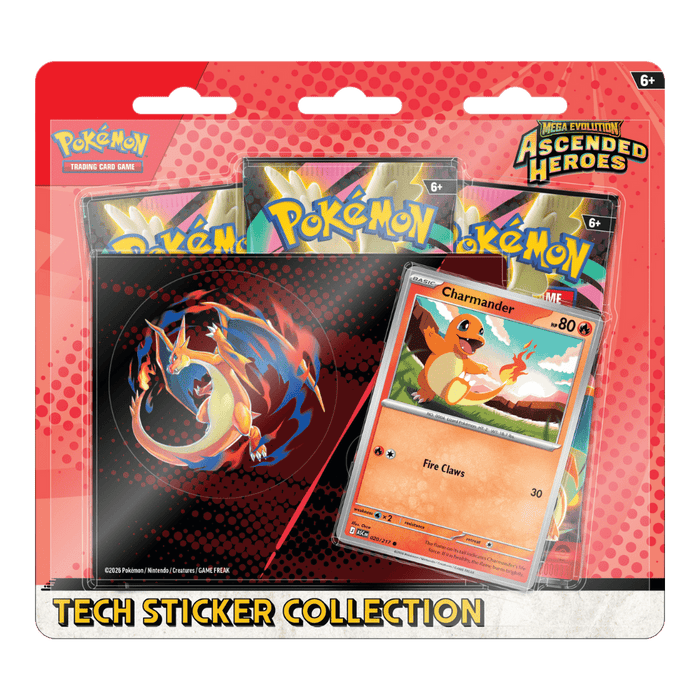 Pokemon Ascended Heroes Tech Sticker Collection - EternaCards