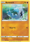 Pokemon Barboach 099/192 SWSH02: Rebel Clash Reverse Holo