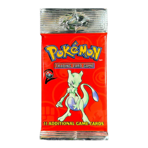 Pokemon Base Set 2 Long Crimp Booster Pack (Unweighed) (Mewtwo Artwork)﹒ - EternaCards