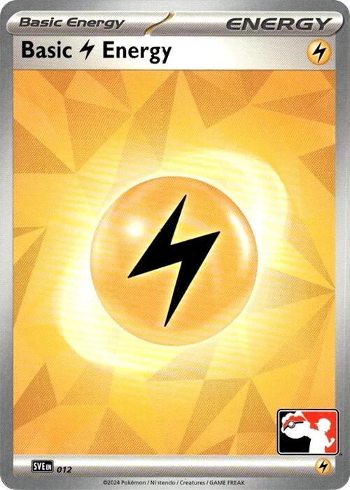 Pokemon Basic Lightning Energy - 012 012 Prize Pack Series Cards Normal - EternaCards