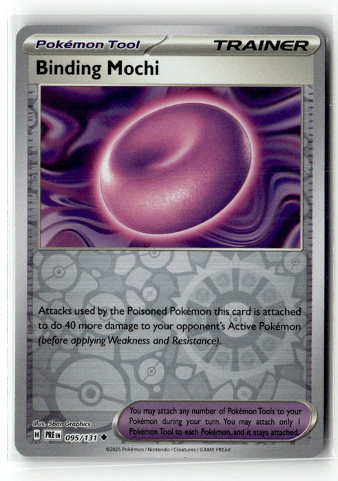 Pokemon Binding Mochi 095/131 SV: Prismatic Evolutions Reverse Holo - Eterna Cards