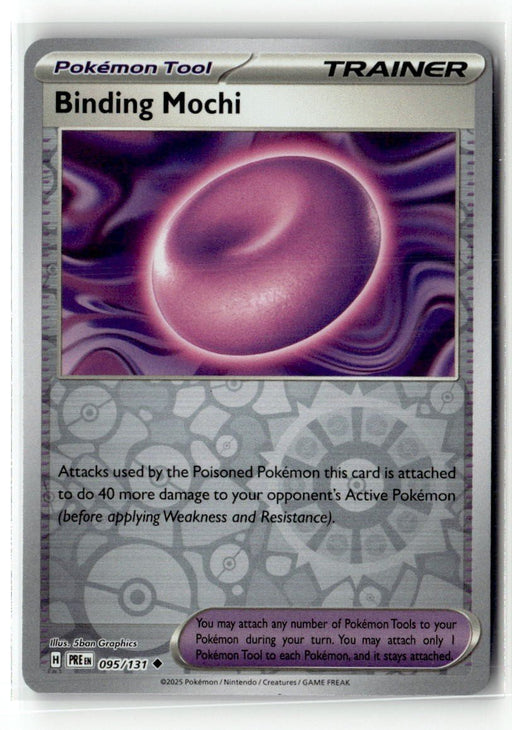 Pokemon Binding Mochi 095/131 SV: Prismatic Evolutions Reverse Holo - Eterna Cards
