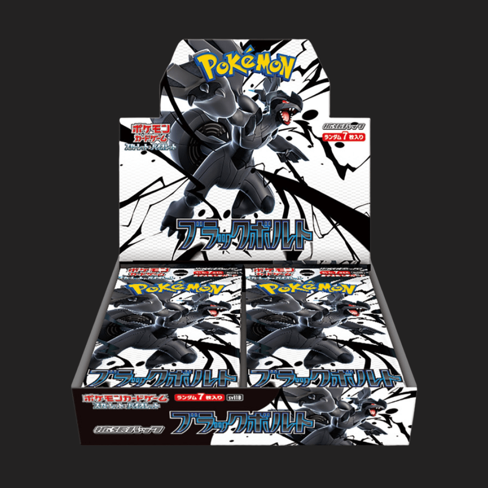 Pokemon Black Bolt Japanese Booster Box - sv11B EternaCards Pokemon Black Bolt Japanese Booster Box - sv11B EternaCards