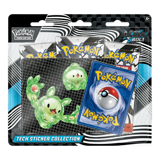 Pokemon Black Bolt Tech Sticker Collection Reuniclus - EternaCards