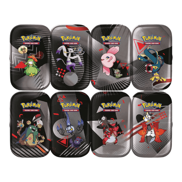 Pokemon Black Bolt & White Flare Unova Mini Tin - EternaCards