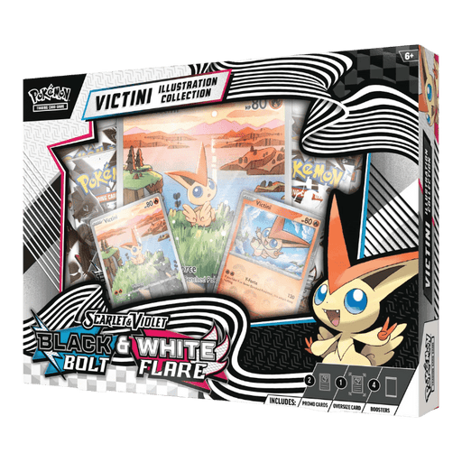 Pokemon Black Bolt & White Flare Unova Victini Illustration Collection - EternaCards