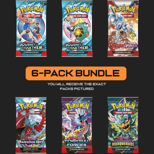 Pokemon Booster Pack Bundle (6 Packs) - EternaCards
