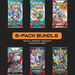 Pokemon Booster Pack Bundle (6 Packs) - EternaCards