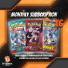 Pokemon Booster Pack Bundle - Monthly Subscription Club