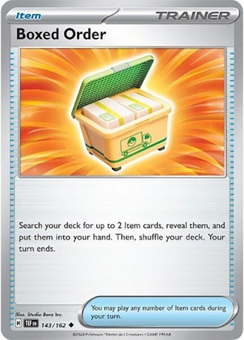 Pokemon Boxed Order 143/162 SV05: Temporal Forces Reverse Holo - EternaCards