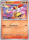 Pokemon Braixen 012/086 ME04: Chaos Rising Reverse Holo