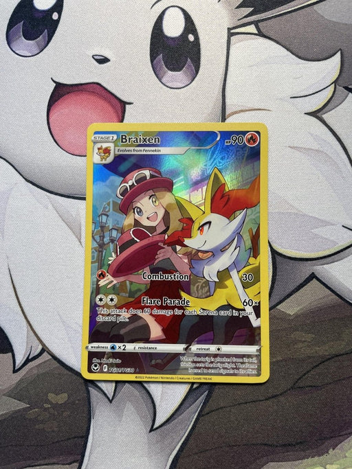 Pokemon - Braixen TG01/TG30 - Silver Tempest - Trainer Gallery - EternaCards