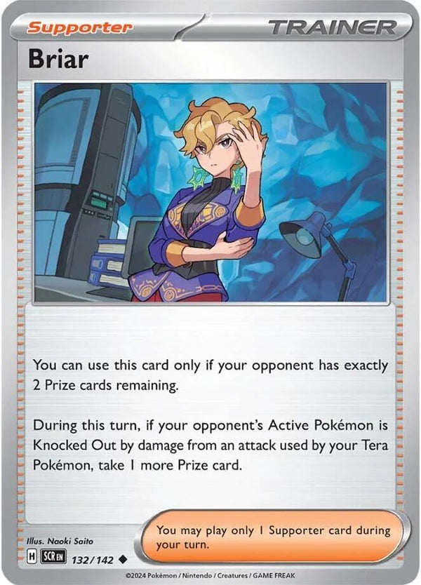 Pokemon Briar - 132/142 132/142 SV07: Stellar Crown Reverse Holo