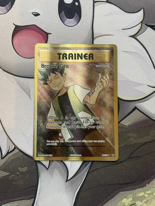 Pokemon - Brock's Grit - 107/108 - Evolutions - Full Art - EternaCards