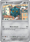 Pokemon Bronzor 063/084 ME05: Pitch Black Reverse Holo