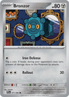Pokemon Bronzor 071/094 ME02: Phantasmal Flames Reverse Holo