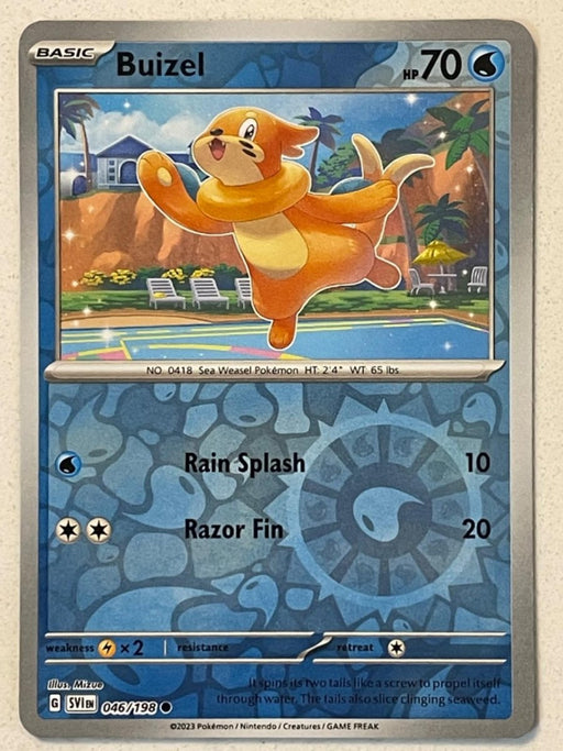 Pokemon Buizel 046/198 SV01: Scarlet & Violet Base Set Normal - Eterna Cards