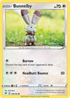 Pokemon Bunnelby 146/192 SWSH02: Rebel Clash Reverse Holo