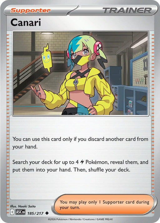 Pokemon Canari - 185/217 185/217 ME: Ascended Heroes Reverse Holo - EternaCards