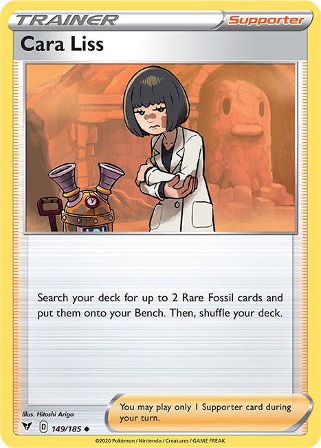 Pokemon Cara Liss 149/185 SWSH04: Vivid Voltage Reverse Holo - EternaCards