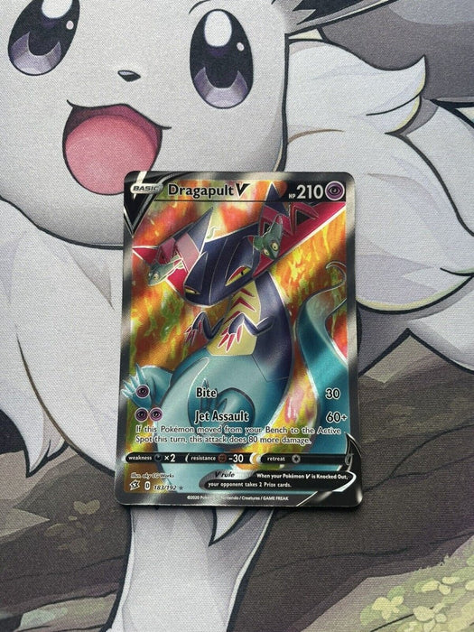 Pokemon Card - Dragapult V - 183/192 - Rebel Clash - EternaCards