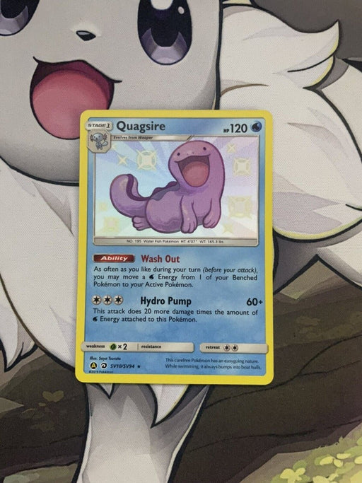 Pokemon Card Quagsire SV10/SV94 Shiny Vault Hidden Fates - EternaCards