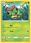 Pokemon Caterpie 1/149 SM Base Set Normal