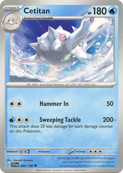 Pokemon Cetitan 060/198 SV01: Scarlet & Violet Base Set Normal - EternaCards