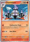 Pokemon Chandelure 038/197 SV03: Obsidian Flames Normal